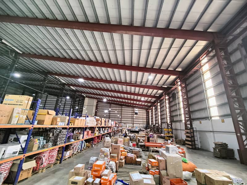 Ste Of The Aatrt Warehouse Storage Area With 35k Covered Single Hall With 45 Feet Hight Roof Vacant For Rent 3