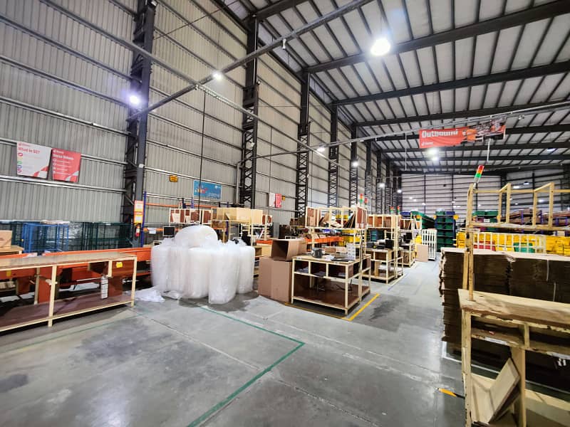 Ste Of The Aatrt Warehouse Storage Area With 35k Covered Single Hall With 45 Feet Hight Roof Vacant For Rent 10