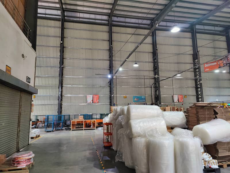 Ste Of The Aatrt Warehouse Storage Area With 35k Covered Single Hall With 45 Feet Hight Roof Vacant For Rent 11