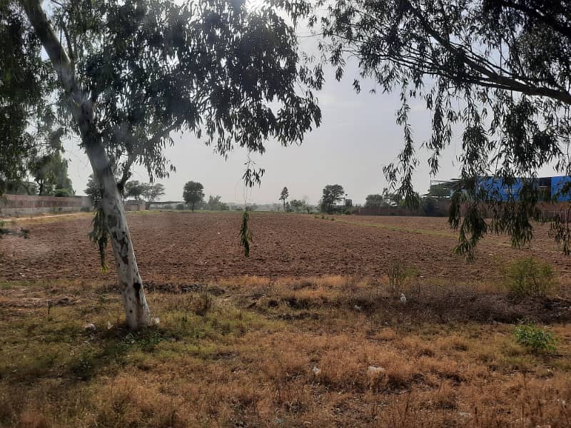 17 Kanal Commercial Plot With 200 Feet Front At Main Multan Road For Sale 1