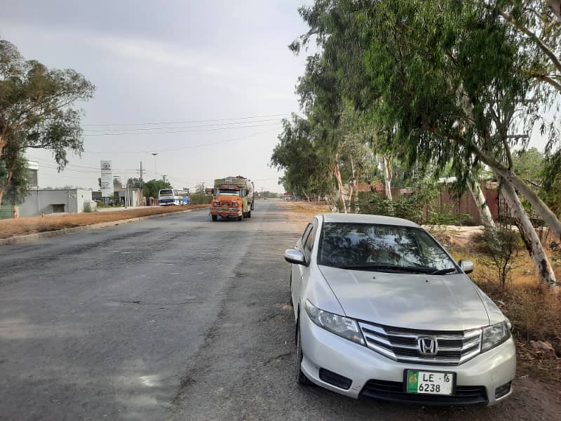17 Kanal Commercial Plot With 200 Feet Front At Main Multan Road For Sale 11
