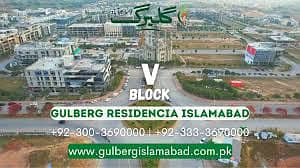 Gulberg Residencia  V block Plot for Sale 1