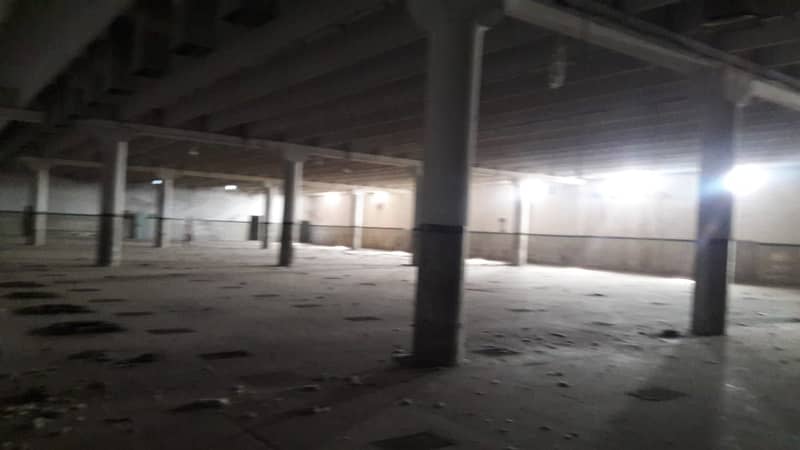 Factory, Warehouse, Storage Space, 200000 Sqft Covered With 2500kva Electricity 8 Pound Gas Connection Vacant For Rent At Main Multan Road. 8