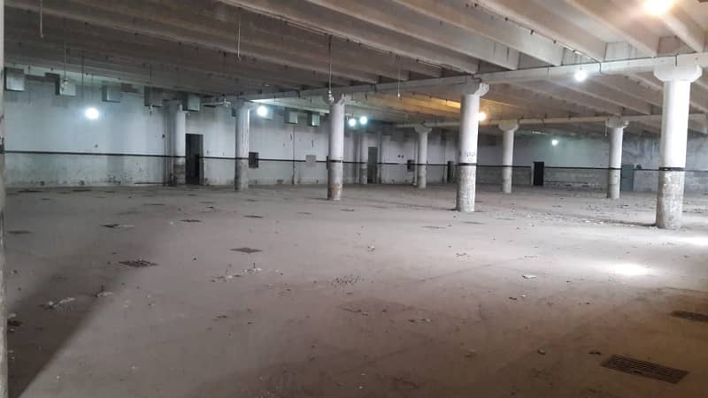Factory, Warehouse, Storage Space, 200000 Sqft Covered With 2500kva Electricity 8 Pound Gas Connection Vacant For Rent At Main Multan Road. 10
