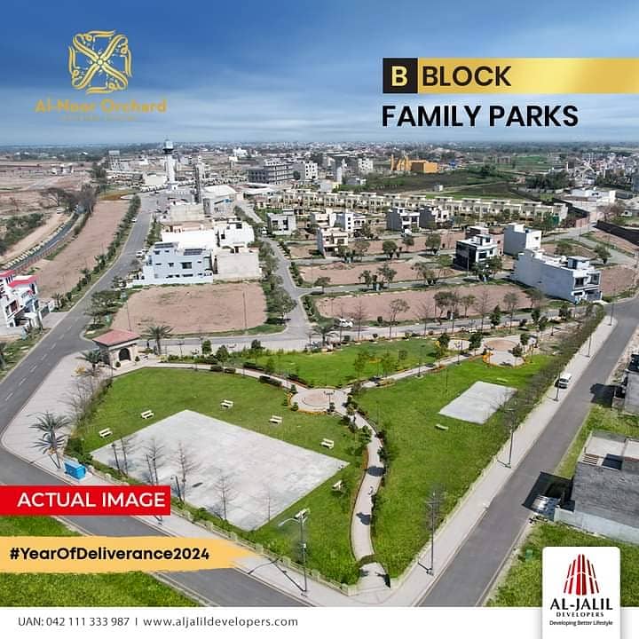Best Options For Residential Plot Is Available For sale In Al-Noor Orchard - Block D 5