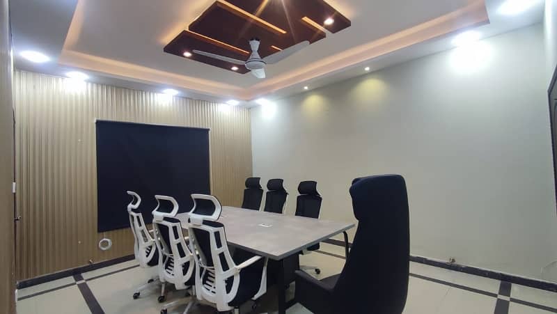 Furnished Independent House For Office Is Available For Rent 10