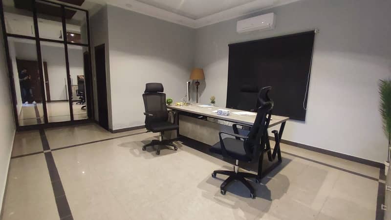 Furnished Independent House For Office Is Available For Rent 1