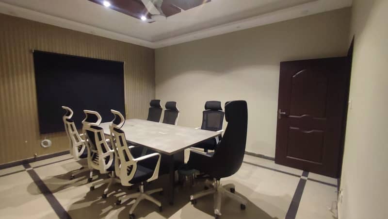 Furnished Independent House For Office Is Available For Rent 13