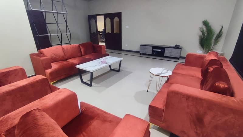 Furnished Independent House For Office Is Available For Rent 21