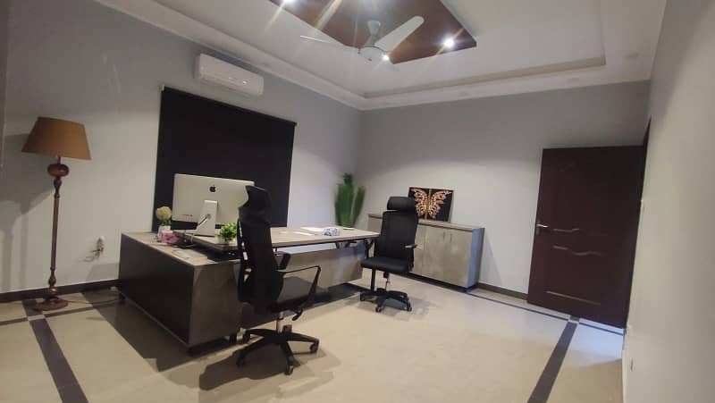 Furnished Independent House For Office Is Available For Rent 22