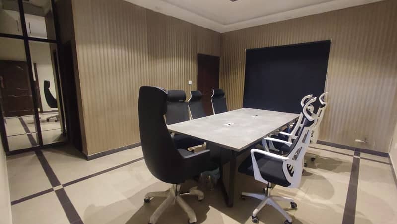 Furnished Independent House For Office Is Available For Rent 23