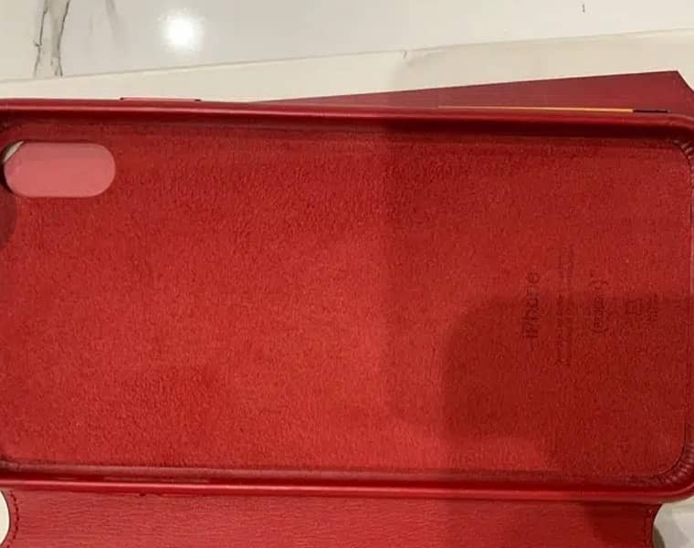 Original Apple Folio Cases for XS MAX | Red & Black | 10/10 Brand new 4