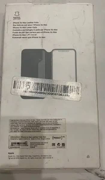 Original Apple Folio Cases for XS MAX | Red & Black | 10/10 Brand new 6