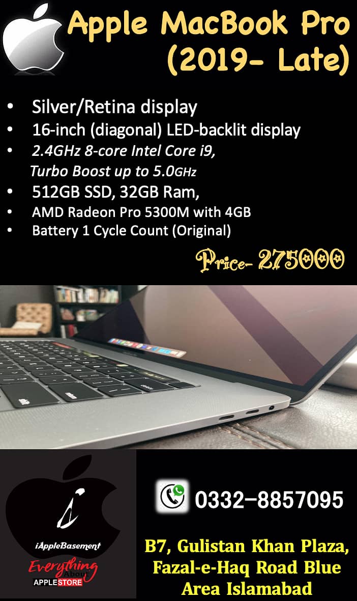 Apple MacBook Pro     16” M2 (2023) 1