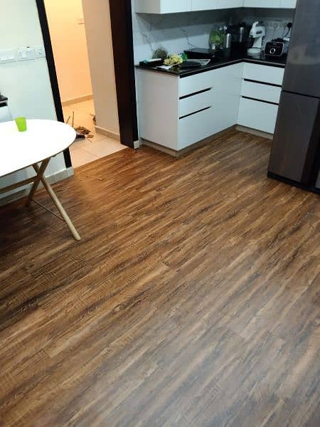 Wooden floor/vinyl flooring/wall design/office renovation/kitchen blin 1