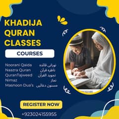 Khadija Quran Classes for Kids & Females