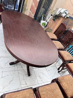 Dining Table / 8 seater / 8 chair / Sheesham wooden / Furniture 0