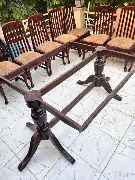 Dining Table / 8 seater / 8 chair / Sheesham wooden / Furniture 1