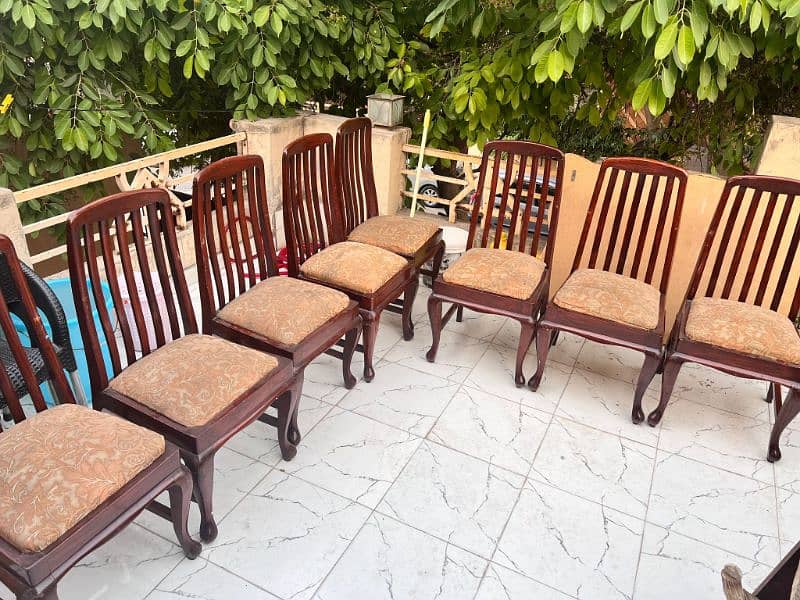Dining Table / 8 seater / 8 chair / Sheesham wooden / Furniture 3