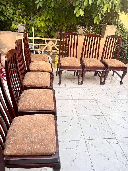 Dining Table / 8 seater / 8 chair / Sheesham wooden / Furniture 4