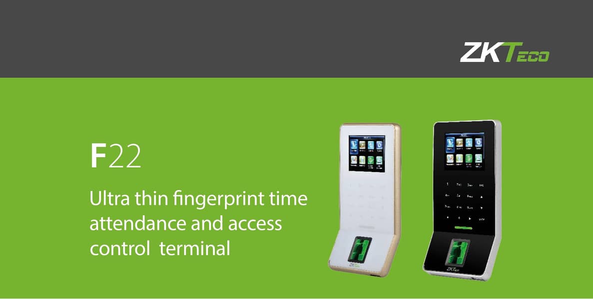 Biometric Fingerprint Face Time Attendance Machine with CloudSoftware 7