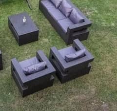 Outdoor rattan sofa set 0