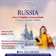 You are welcome to send applications for full scholarship in Russia 0