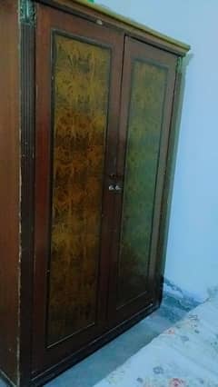 6*4 feet Wooden Safe Almari Double Door