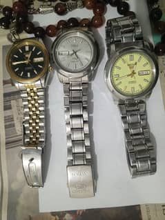 SEIKO 5 (3 number of watchs)