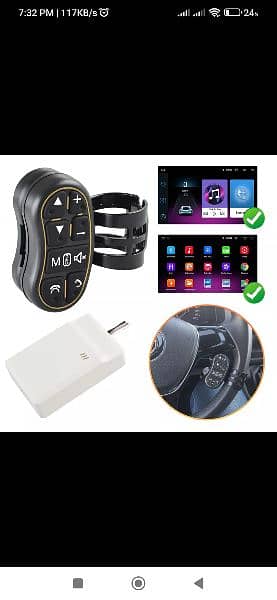 Universal remote control 2 din android/car navigation DVD/Window 10