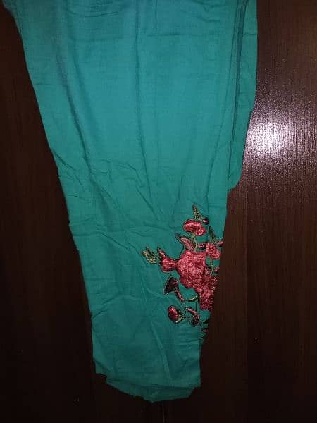 beautifull chikankari dress available in medium size 3