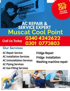 AC Installation, AC Service, AC Repair, Automatic Washing Machine