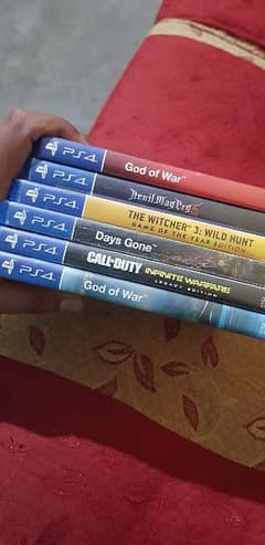 Ps4 Games for sell in new condition