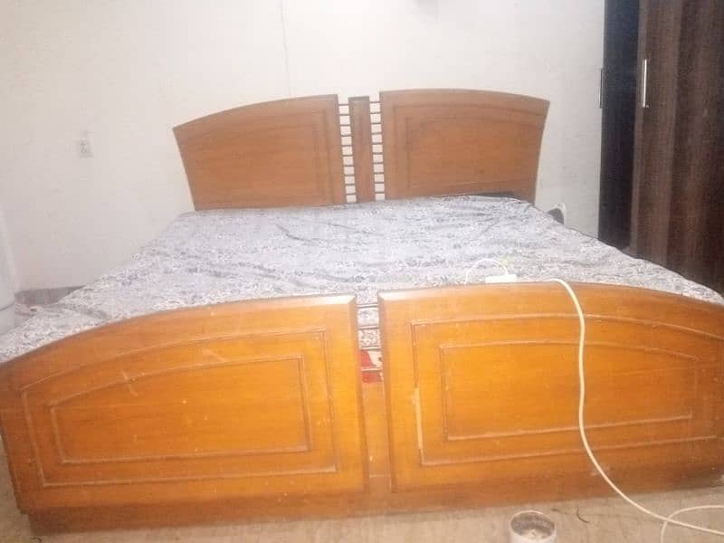 double bed+matress 0