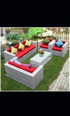 Outdoor Rattan Sofa Set 0