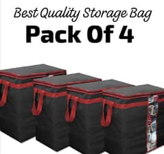 4 Pcs Best Quality Storage Bags 0