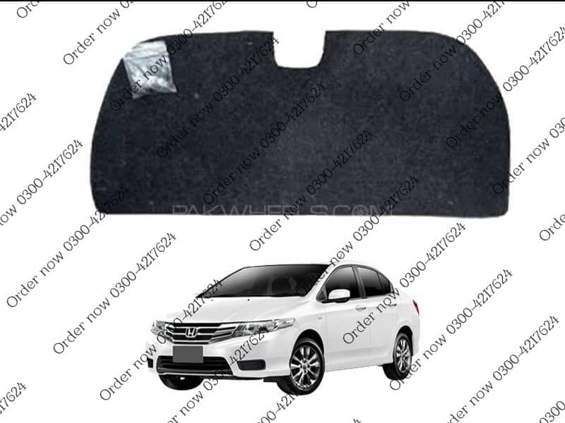 Honda City Trunk Liner Inner Digi Cover Garnish For 2009-2020 1