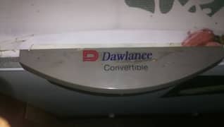 Dawlance freezer convertible