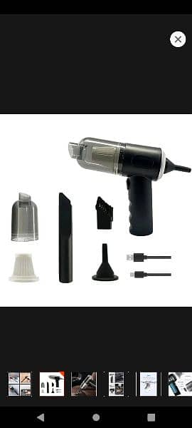 Vacuum cleaner | mini Reachable vacuum cleaner | wireless rechargeable 1