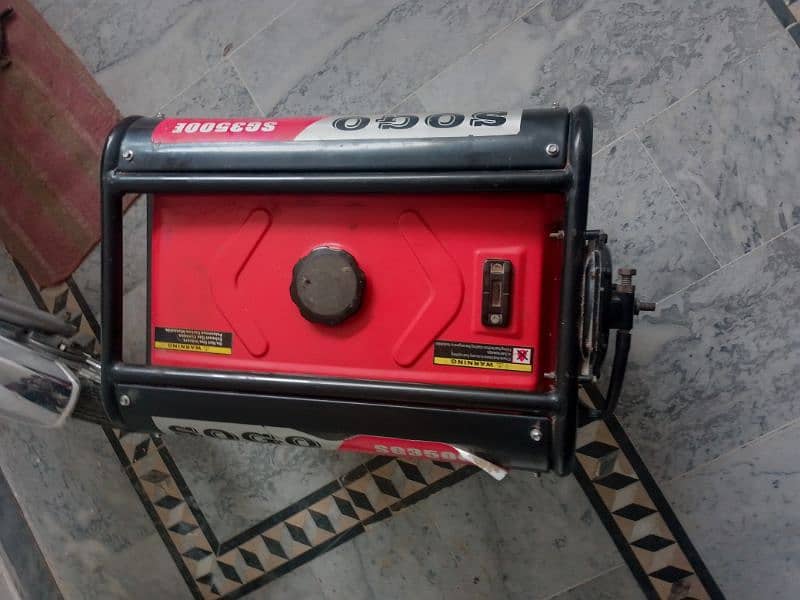 petrol and gas generator good condition 10