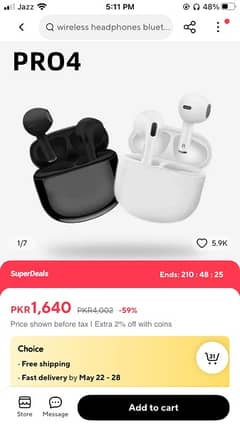 earbuds 4 pro