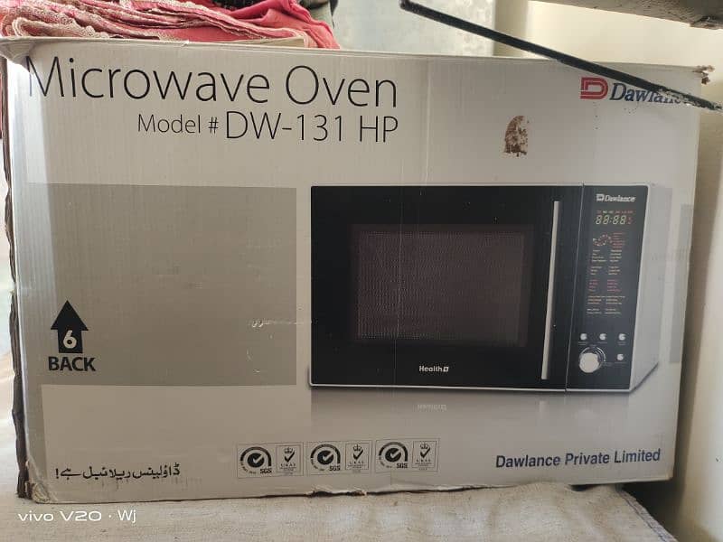 Dawlance DW 131 HP
Grilling Microwave Oven 8