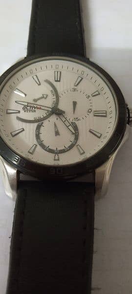 Westar Activ Quartz Jumbo Size Stainless Steel Watch 0