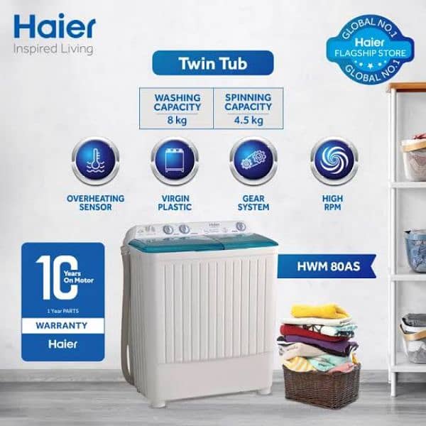Haier Washing machine 1