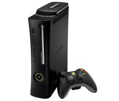 XBOX 360 Fat (With 2 Controllers & 100 Games)