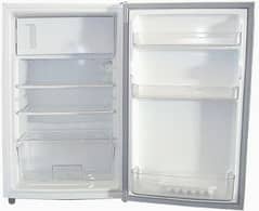 dawlance refrigerator 9101sd silver , 4 cubic feet capacity