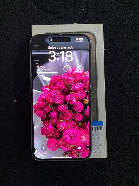 Apple Iphone 15 pro max JV for sale 10/10 6