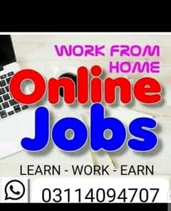 Staff Required For Home And Office Based Work.