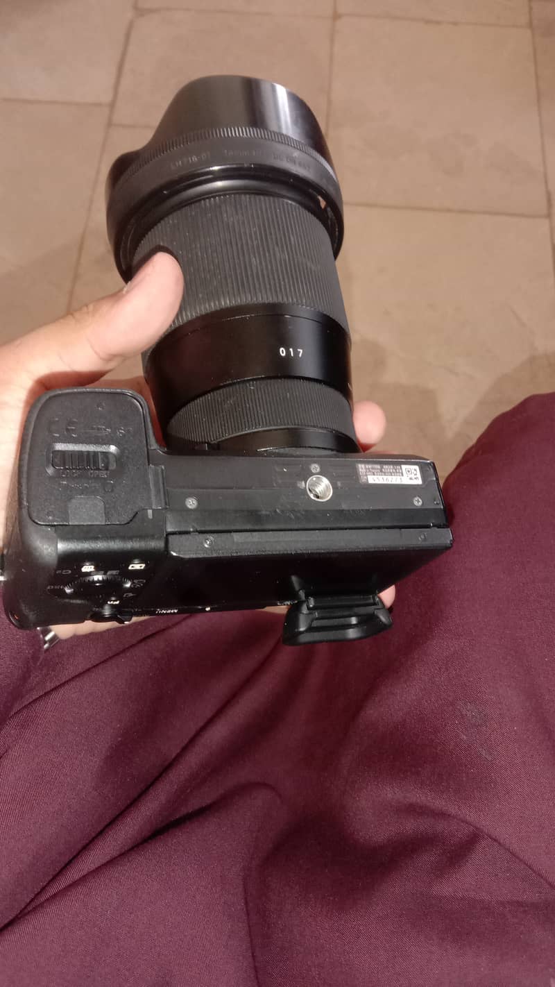 Sony A6400 body with 16mm 1.4 lens 4