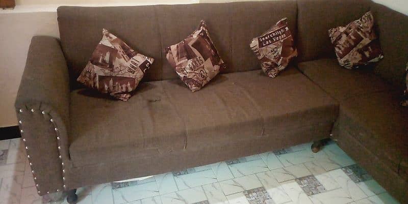 l shape sofa set and sofa combed for sale read discription 5